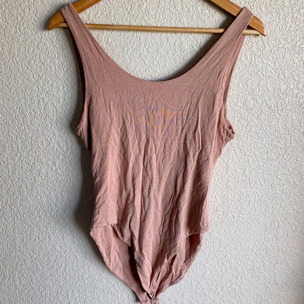 Dusty pink bodysuit!
